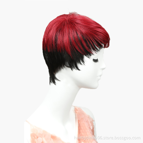 Wigs hongkong south africa short human hair lace front